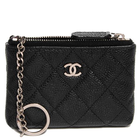 chanel key holder wallet.